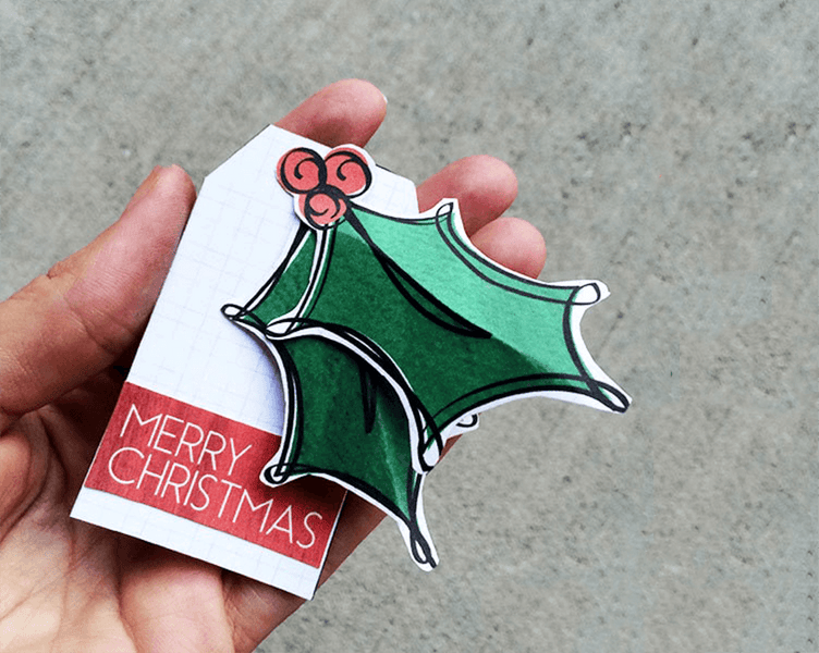 DIY Christmas Gift Tags!