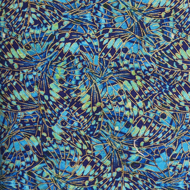 Luminosity Blue Multi Fabric