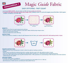 Load image into Gallery viewer, Aida Magic Guide 14 Count - Cream 110cm Wide (43&quot;)