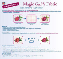 Load image into Gallery viewer, Aida Magic Guide 14 Count - White 110cm Wide (43")