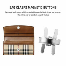 Load image into Gallery viewer, Birch Magnetic Handbag Buttons Large Black