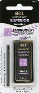Superior Embroidery Needles Size 7