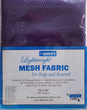 Load image into Gallery viewer, Annie&#39;s Lightweight Mesh Fabric 18&quot; x 54&quot; - Tahiti