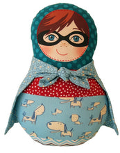 Load image into Gallery viewer, Ooshka Babushka Pattern Kit with Masked Boy