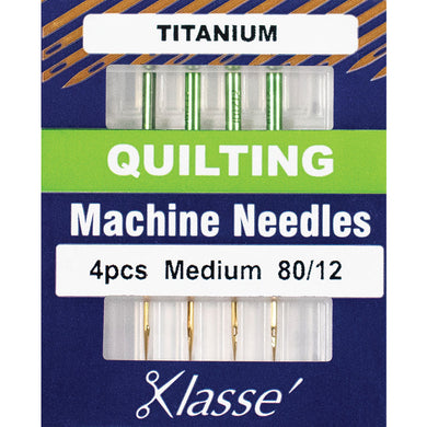 Klasse Quilting Titanium Machine Needle 80/12