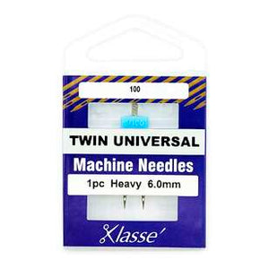 Klasse Twin Universal Needles 6mm