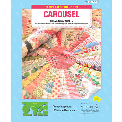 Template for Carousel Quilt By Meredithe Clarke