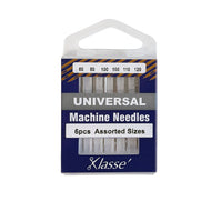 Klasse Universal Machine Needles 6pcs Assorted 60-120