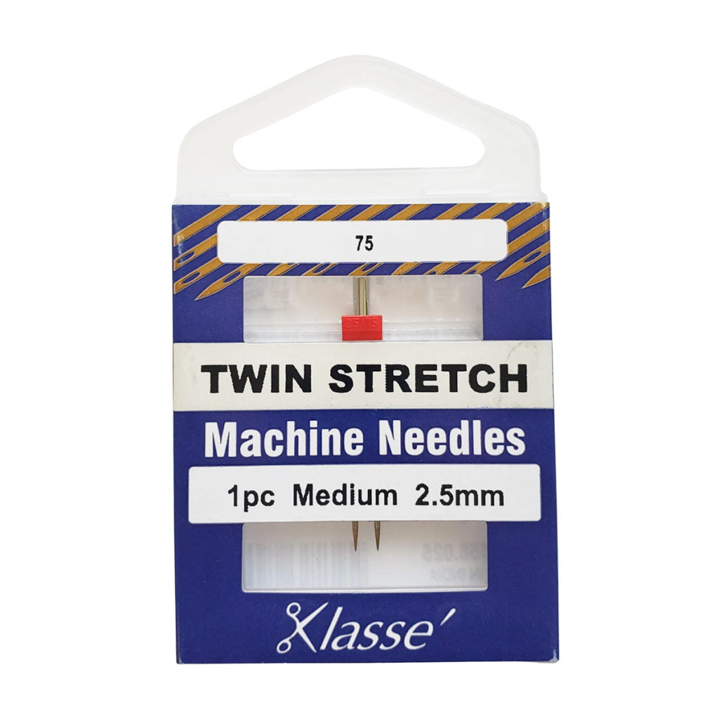 Klasse Twin Stretch Machine Needles 2.5mm
