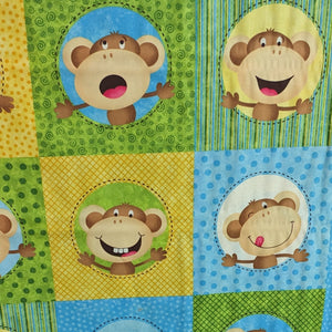 Cheeky Money Large Squares  Fabric by Northcott
