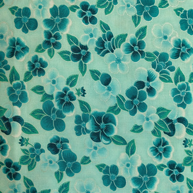 Teal Pansy - Ovarian Cancer Inspiration