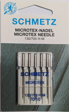 Schmetz Microtex Needle 130/705 HM 70/10