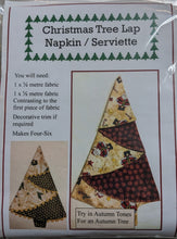 Load image into Gallery viewer, Christmas Tree Lap Napkin/ Serviette Kit