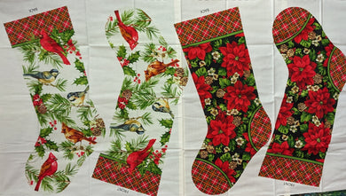 Christmas Stocking Panel
