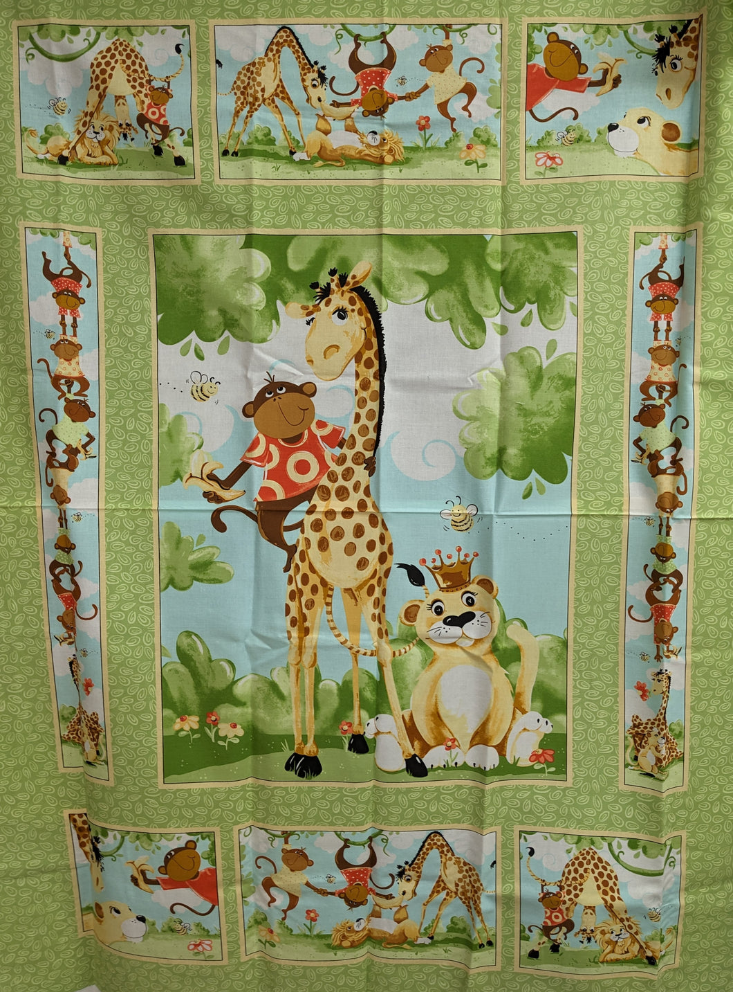 SuzyBee Buddies Quilt Panel