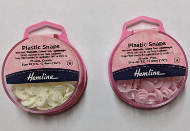 Plastic Snap By Hemline