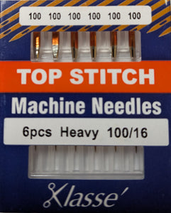 Klasse Top Stitch Machine Needle 100/16