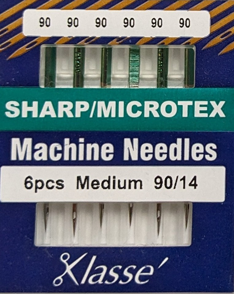 Klasse Sharp/Microtex Machine Needles 90/14