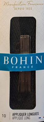 Bohin Applique Long Needles No.10