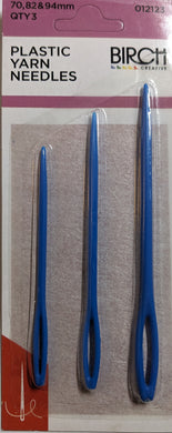 Birch Plastic Yarn  Needles QTY 3