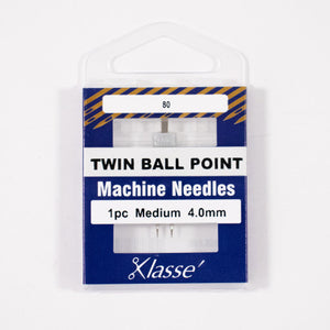 Klassé Twin Universal Needles 4mm Size 80