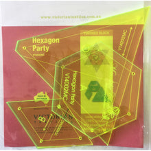 Load image into Gallery viewer, Hexagon Party Patchwork Template Set