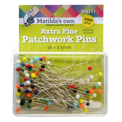 Matilda's Own Extra Fine Patchwork Pins