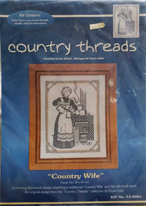 Country Threads - Country Wife (Blackwork)