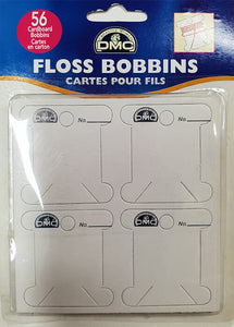 DMC Thread Bobbins Card Floss