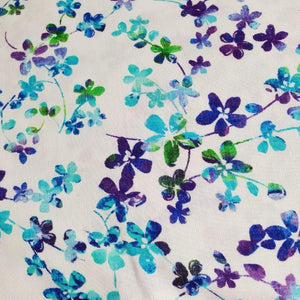 Studio E Fabrics Watercolour Meadow Blue 108"