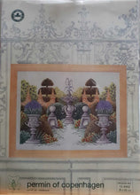 Load image into Gallery viewer, Elegant Garden (on 100% Linen) by Permin of Copenhagen