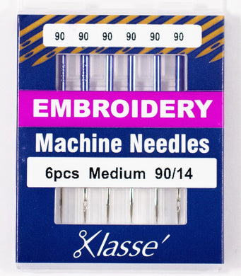 Klasse Embroidery  Machine Needles 90/14