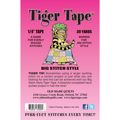 Tiger Tape - Big Stitch Style