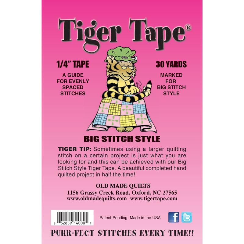 Tiger Tape - Big Stitch Style