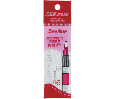 Sewline Eraser Point Refills For the Aqua Eraser (6 refills)