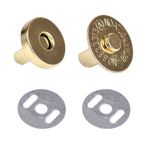 Magnetic Handbag Buttons Large GOLD