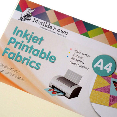 A4 Inkjet Printable FabricS (5 Sheets)
